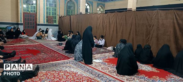 مراسم احیاء سومین شب قدر در مسجد امام حسین(ع) شهرستان پلدختر 