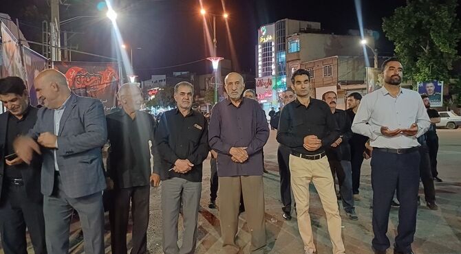 کوهدشت در سوگ سرور و سالار شهیدان