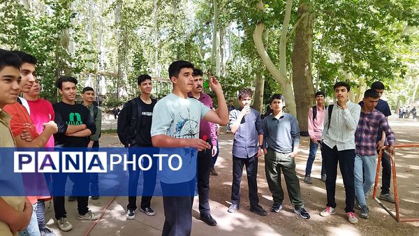 مسابقات ورزشی در اردوی جدید الورودهای شاهد ابوذر غفاری نیشابور 