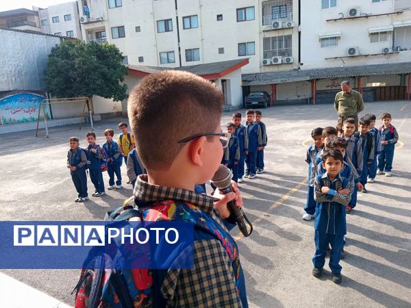  جشن شکوفه‌ها در دبستان شهید فردکاردل آمل