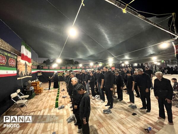 حضور امام جمعه کاشمر در محفل روضه خانگی