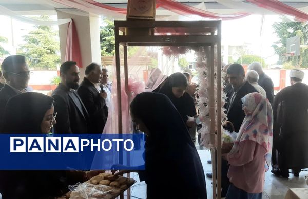 مانور بازگشایی مدارس عباس آباد 