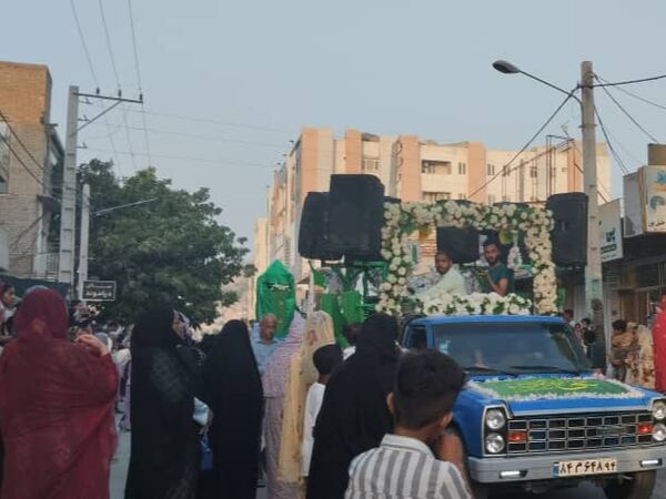 آیین سنتی منبر گردانی در شهرستان میناب 