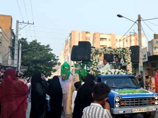 آیین سنتی منبر گردانی در شهرستان میناب 