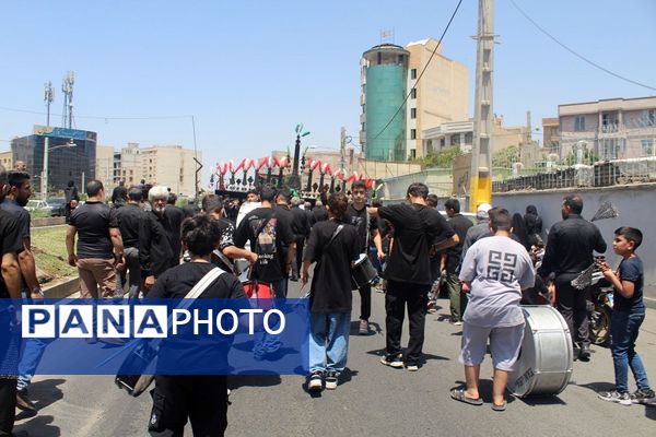 مراسم عزاداری روز عاشورا در شهرستان فردیس