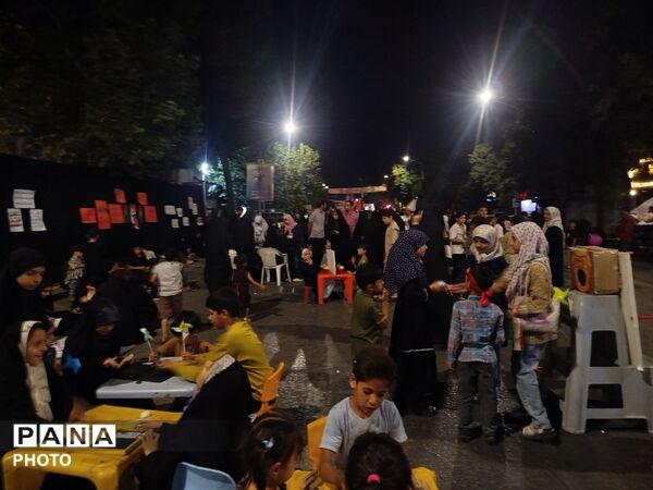 فعالیت موکب فرهنگیان فرهنگیان مسجد جامع شهرستان نیشابور 