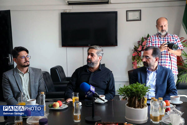 بازدید رئیس دانشگاه فرهنگیان و معاون نظارت سازمان ملی تعلیم و تربیت کودک کشور  از خبرگزاری پانا