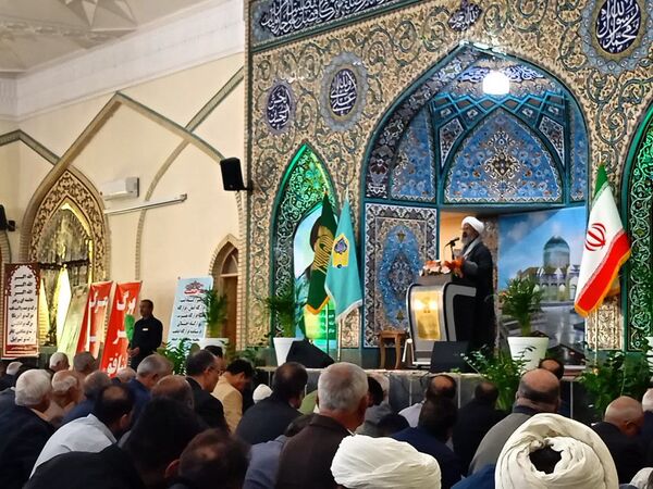 نماز عبادی سیاسی جمعه در زیارتگاه مدرس(ره)