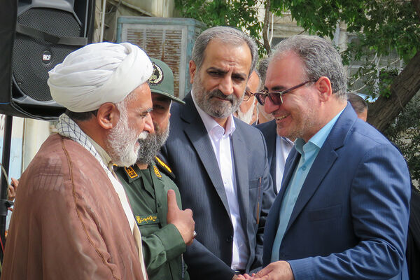 مراسم گلباران محل شهادت استاد شهید مرتضی مطهری 