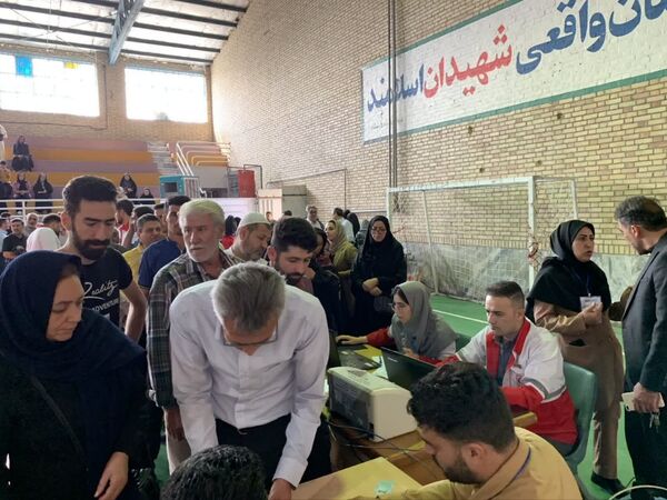 ششمین دوره انتخابات مجامع جمعیت هلال احمر در شهرستان سملقان