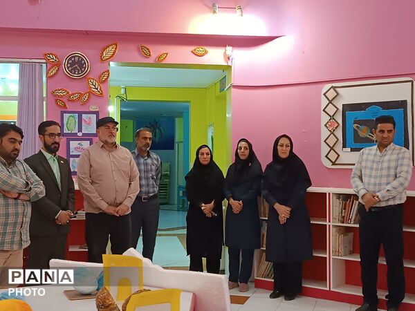 بازدید معاونت فرهنگی کل کانون های کشور از کانون پرورش فکری کودکان و نوجوانان شهرستان فارسان 