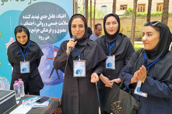 کارگاه آموزشی با موضوع نه به اعتیاد در مجموعه فرهنگی، ورزشی بانوان شهرستان قرچک