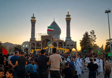 طنین نوای عشق حسینی در شهر بهمن