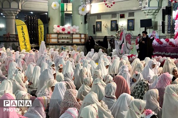 جشن بندگی دختران ناحیه دو شهرری 