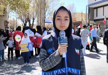 حضور مردم آباده در روز قدس؛ تجدید پیمان با آرمان‌های انقلاب و حمایت از فلسطین