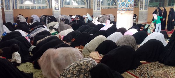 نمازی از جنس حضور نونهالان 
