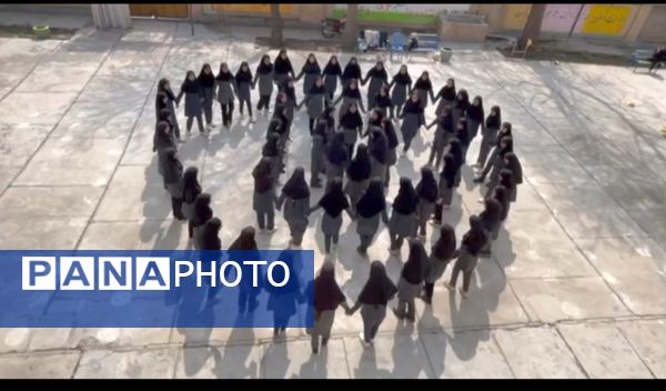 اجرای پیرامید در دبیرستان فاطمه الزهرا(ص) آشخانه