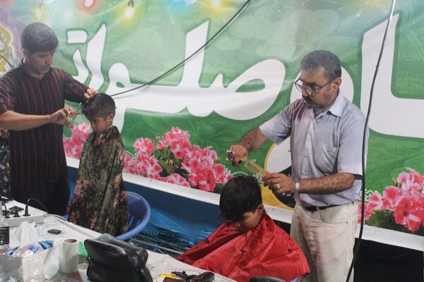 جشن و مهمانی کیلومتری عیدغدیرخم در بندرعباس