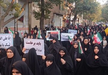 هم‌صدا و همدل با امت در سوگ قائد شهید 