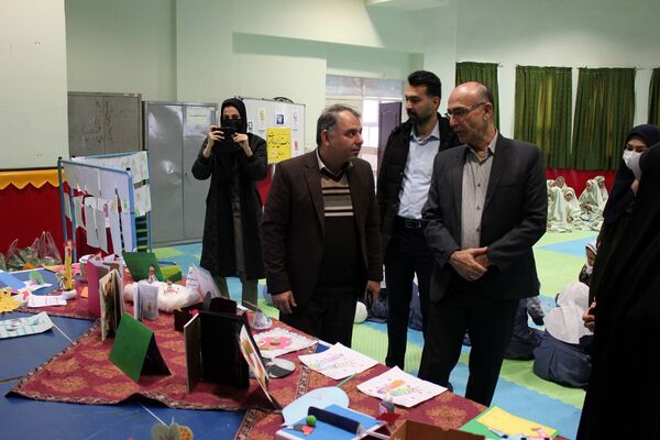 بازدید معاون پرورشی آموزش‌وپرورش ورامین از مدارس در هفته فرهنگی‌هنری «ماها»
