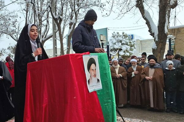 راهپیمایی باشکوه 22 بهمن در شهر فریمان