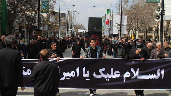 حرکت دسته عزاداری شهادت حضرت امیرالمومنین