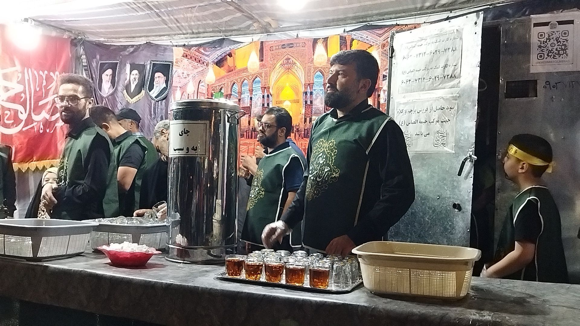 موکب خیمه العباس  در شب صد و بیست و ششم
