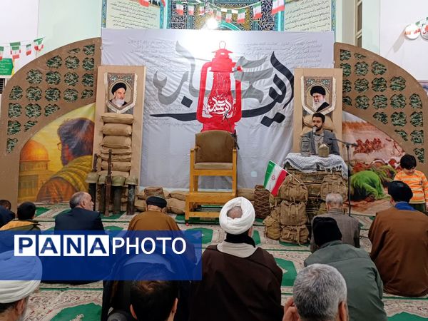 مراسم سالگرد شهید مدافع امنیت «حسن مختارزاده»