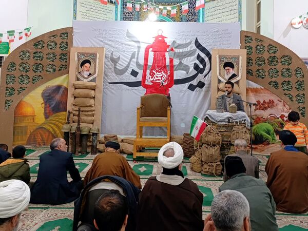 مراسم سالگرد شهید مدافع امنیت «حسن مختارزاده»