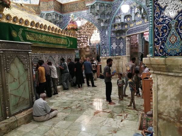 حرم حضرت معصومه(س) در آستانه عید غدیر