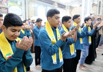 آغاز اعتکاف دانش‌آموزی در اهواز 