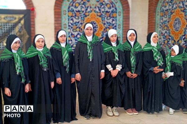گرامیداشت دهه کرامت بر مزار شهدای جنگ رمضان 
