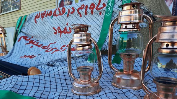 آیین استقبال از شهید گمنام در ناغان 