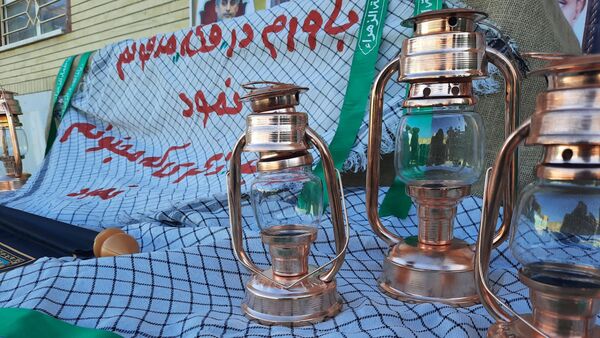 آیین استقبال از شهید گمنام در ناغان 