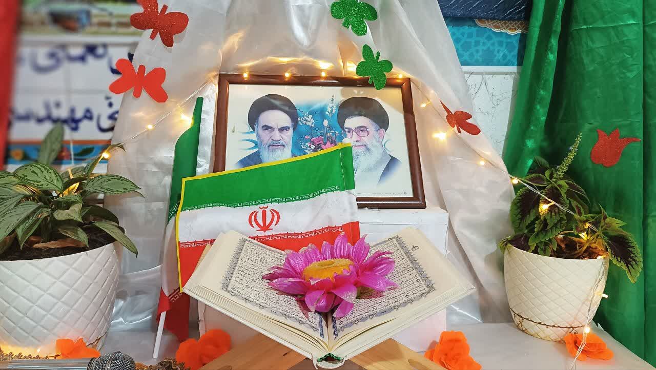 نمایشگاه دست‌سازه‌ها و غذاهای محلی دانش‌آموزان مارگون