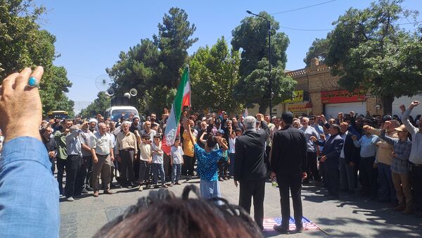 دومین راهپیمایی جمعه خشم در نیشابور 