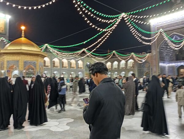ولادت امام حسن مجتبی(ع) در حرم امام رضا(ع)