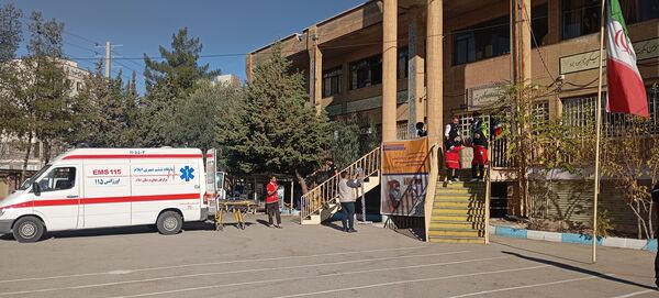 برگزاری بیست و هفتمین مانور سراسری زلزله در استان ایلام 