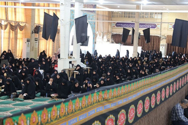 مراسم سوگواری سیدالشهدای خدمت در بوشهر