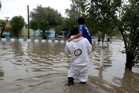 آماده‌باش امدادگران هلال احمر درپی هشدار نارنجی هواشناسی


