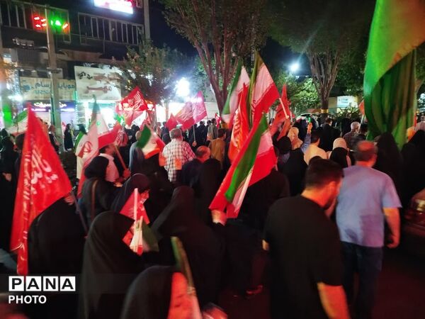 صد و پنجاه و دومین شب اقتدار و ایستادگی مردم در فردیس