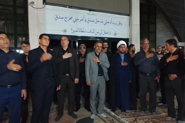 طنین عزای حسینی در اداره‌کل آموزش و پرورش فارس به میزبانی ناحیه سه شیراز