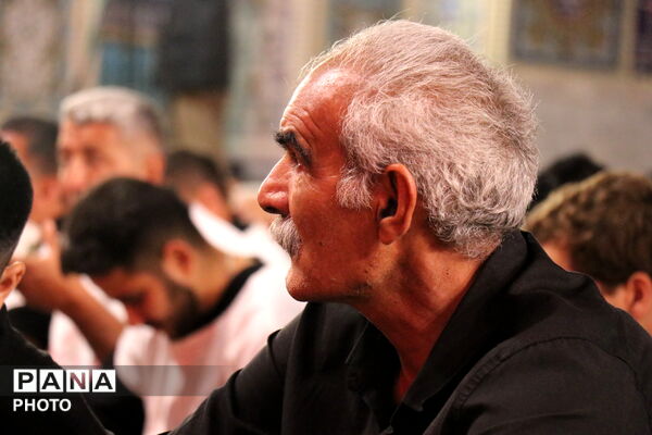 عزاداری گلستانی‌ها در حسینیه حرم مطهر رضوی 