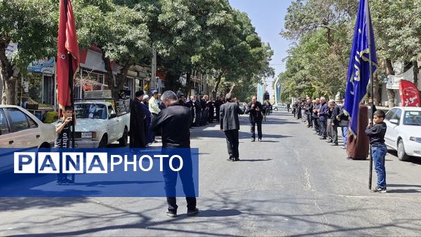 مراسم سوگواری و عزاداری خیابانی ۲۸ صفر در اهر 