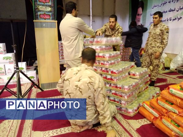 رزمایش کمک مومنانه در شهر یزد 