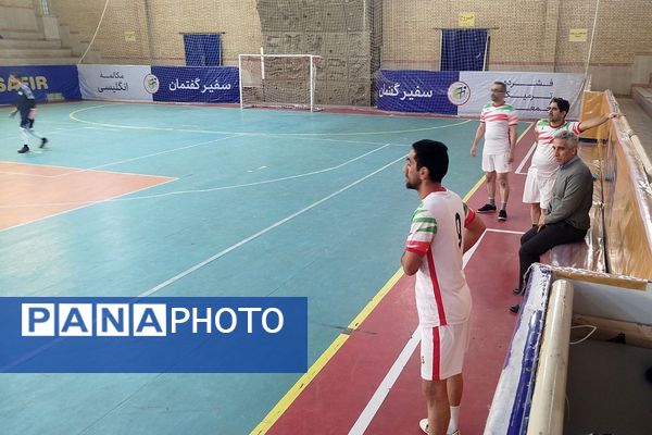 مسابقات فوتسال جام اقتدار ایران ویژه فرهنگیان به مناسبت دهه فجر در ناحیه دو شهرری 