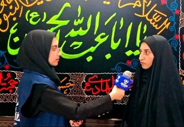 برگزاری مراسم گهواره گری در هیئت صاحب الزمان بجنورد 