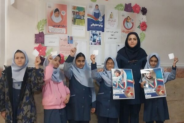 برگزاری انتخابات شورای دانش آموزی در مدارس ناحیه دو شهرری 