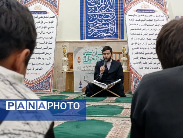 برپایی سفره افطار و برگزاری جلسه قرآن در شب ولادت امام حسن مجتبی (ع)