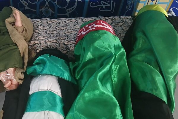  مراسم شهادت حضرت فاطمه زهرا(س) در مدارس بهارستان‌دو